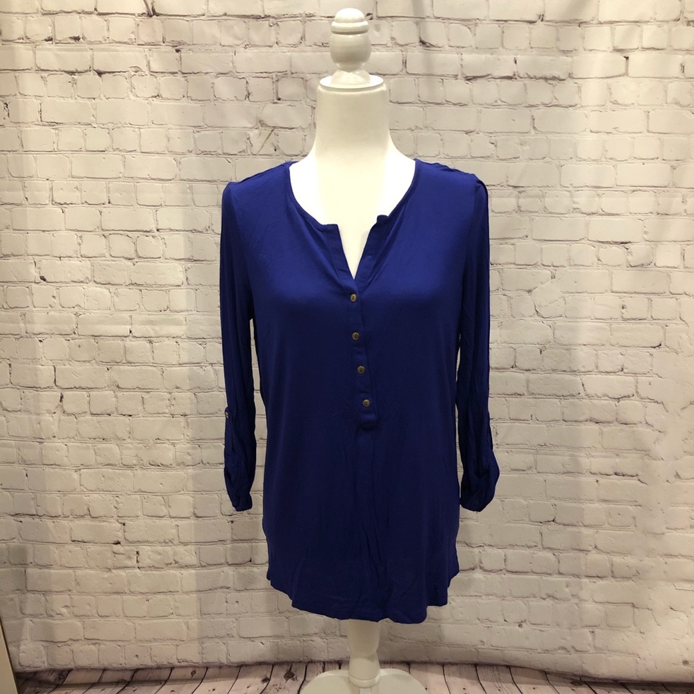 WD.NY Women's Blue Top